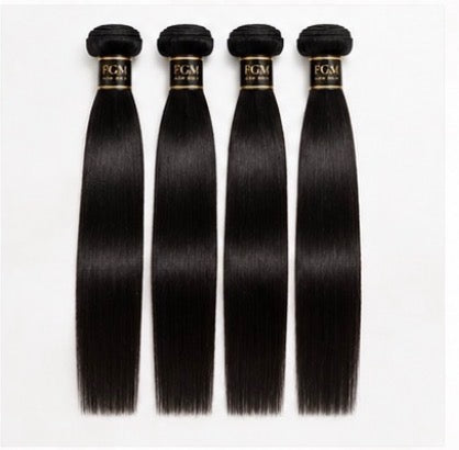 3-BUNDLE STRAIGHT HUMAN HAIR SETS | 20–30 Inch