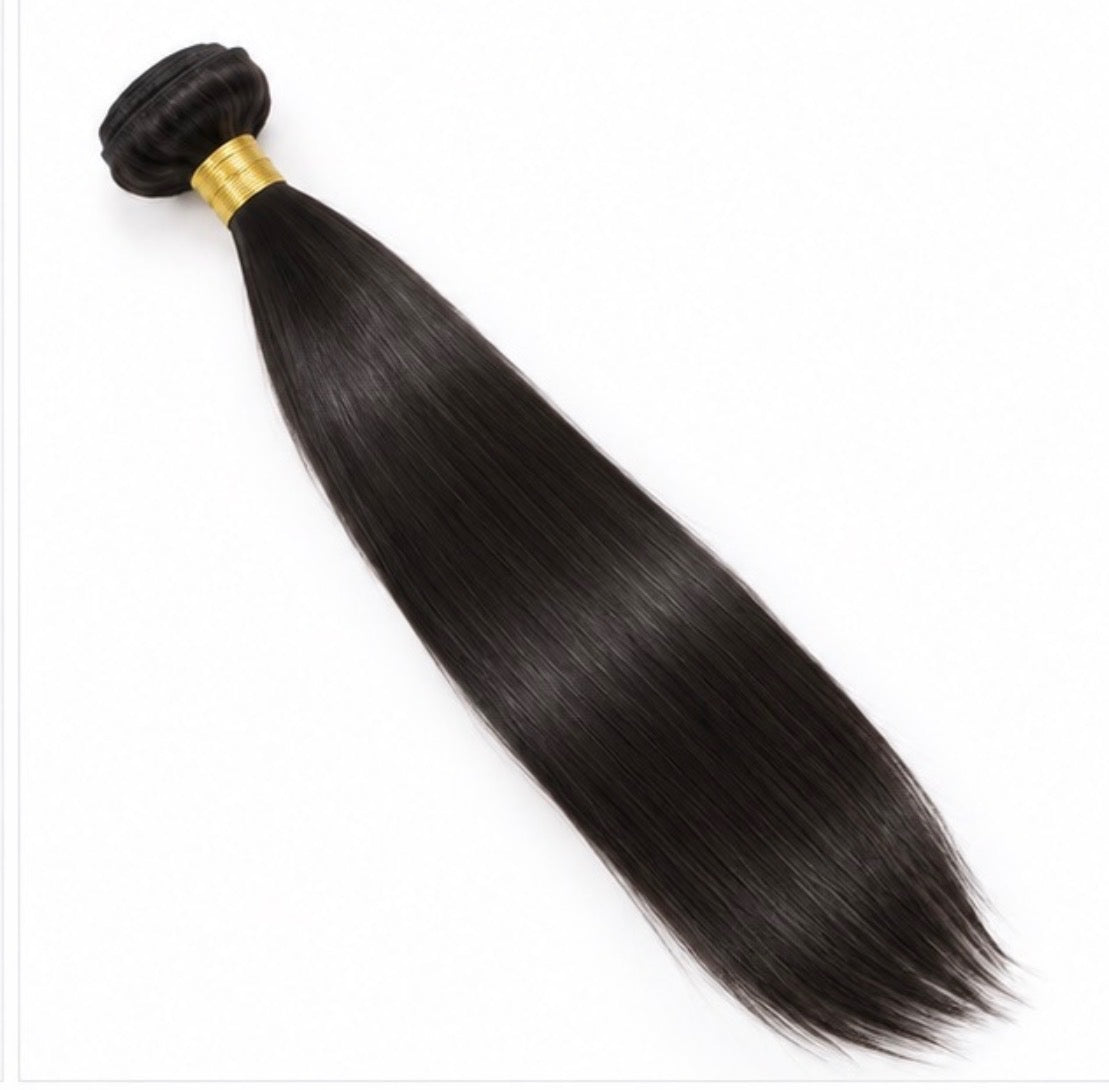 100% Raw Human Hair Straight Bundles | Premium Luxury Straight Hair