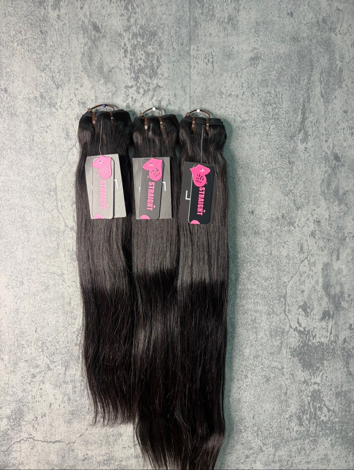 100% Raw Human Hair Straight Bundles | Premium Luxury Straight Hair
